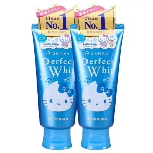 Senka Hello Kitty Perfect Whip Cleansing Foam Twin Pack Combo Deal