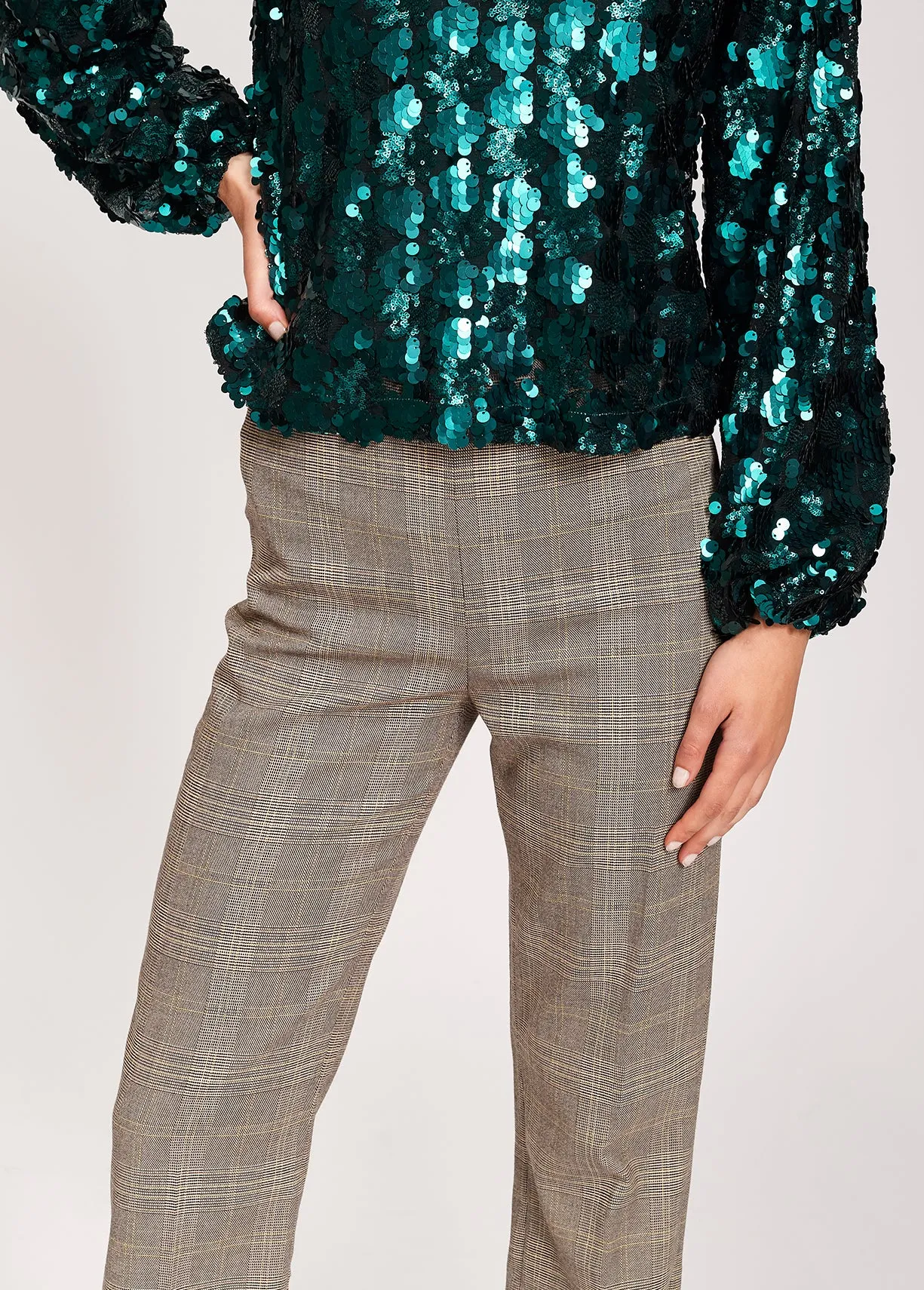 Sequined top
