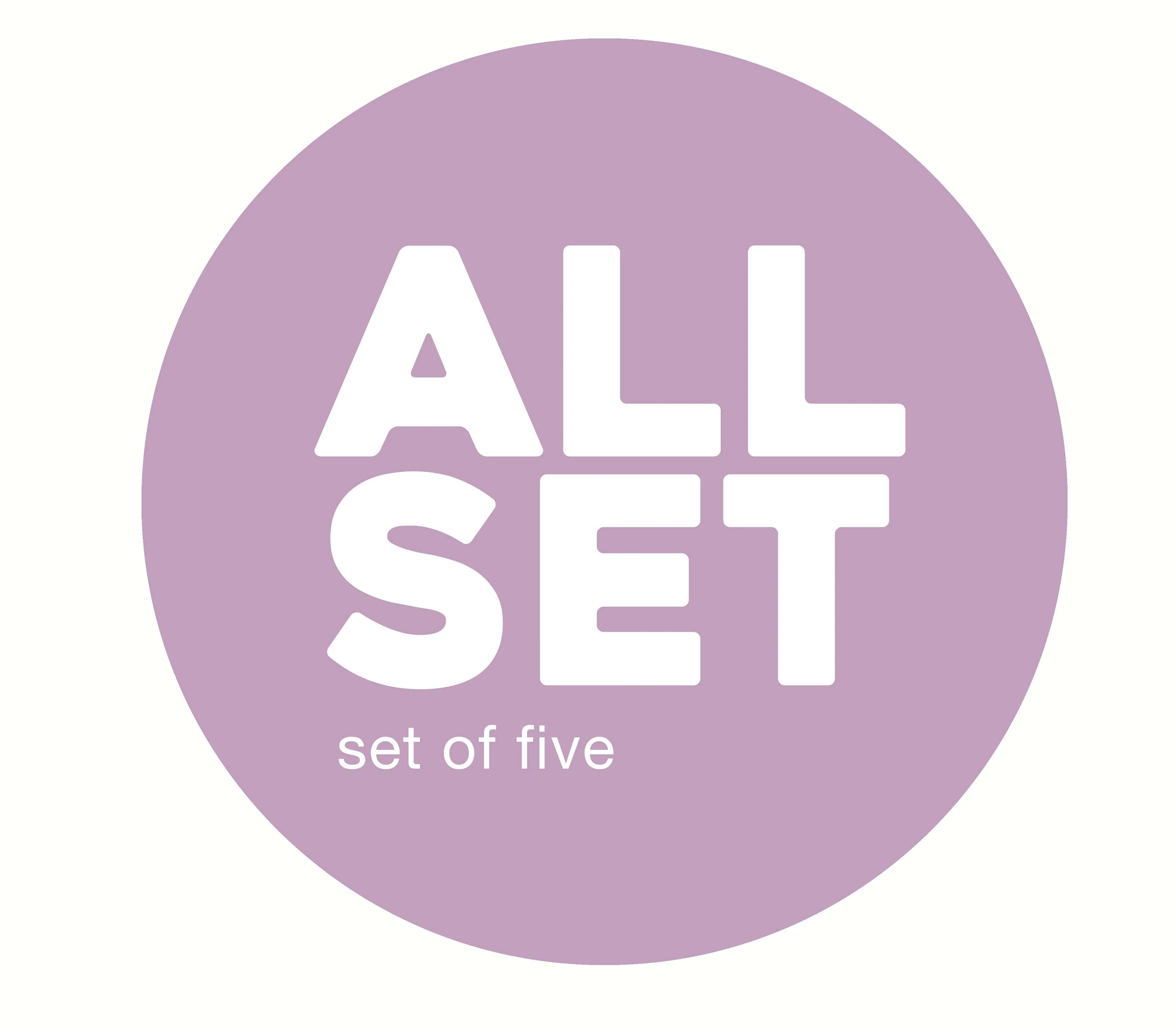 SET OF FIVE