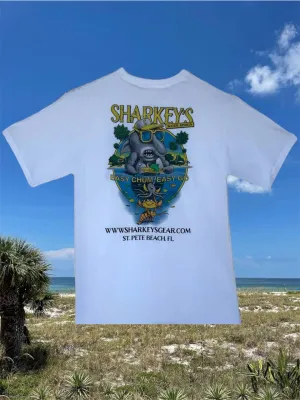 Sharkey's Souvenir T-Shirt "Easy Chum, Easy Go"