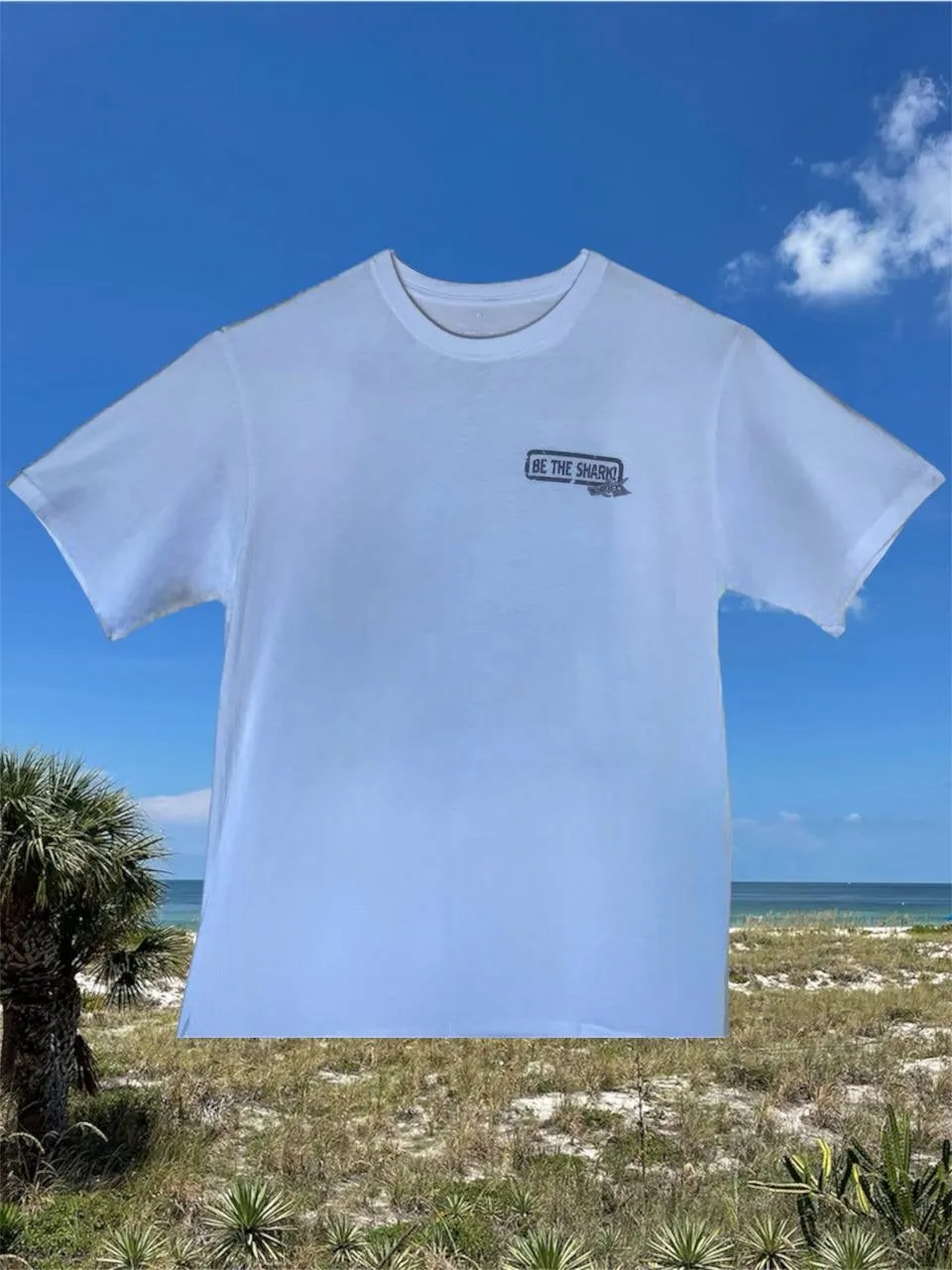 Sharkey's Souvenir T-Shirt "Easy Chum, Easy Go"