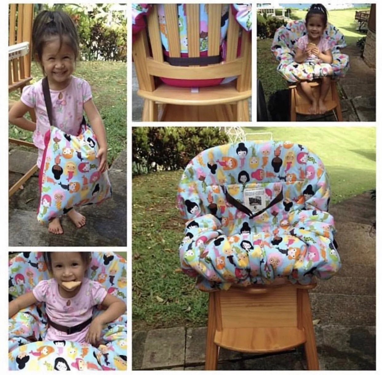 Shopping Cart Cover “Multi Aloha”