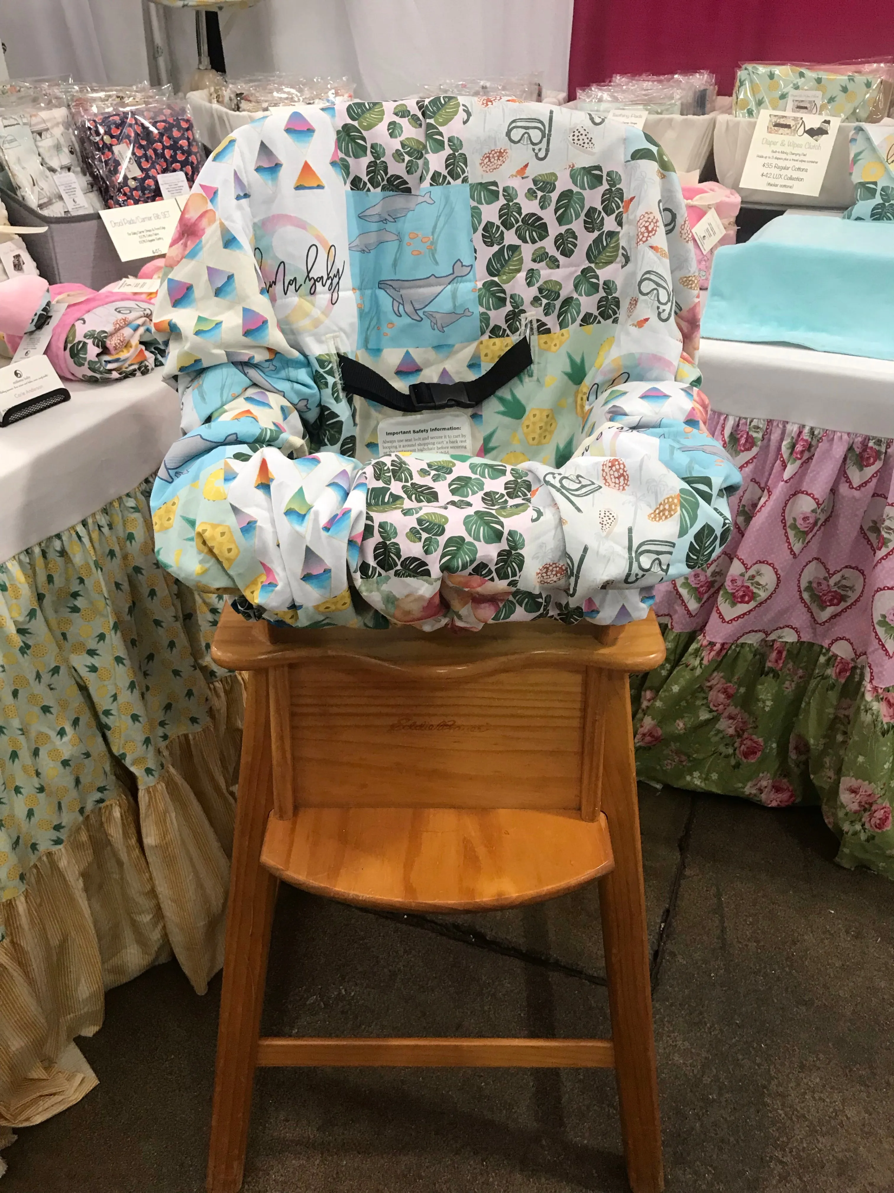 Shopping Cart Cover “Multi Aloha”