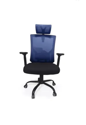 SILLA P/OFICINA AZUL