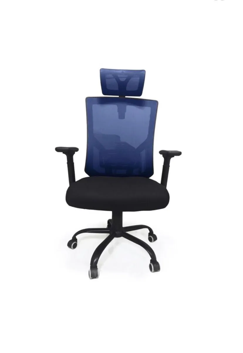 SILLA P/OFICINA AZUL