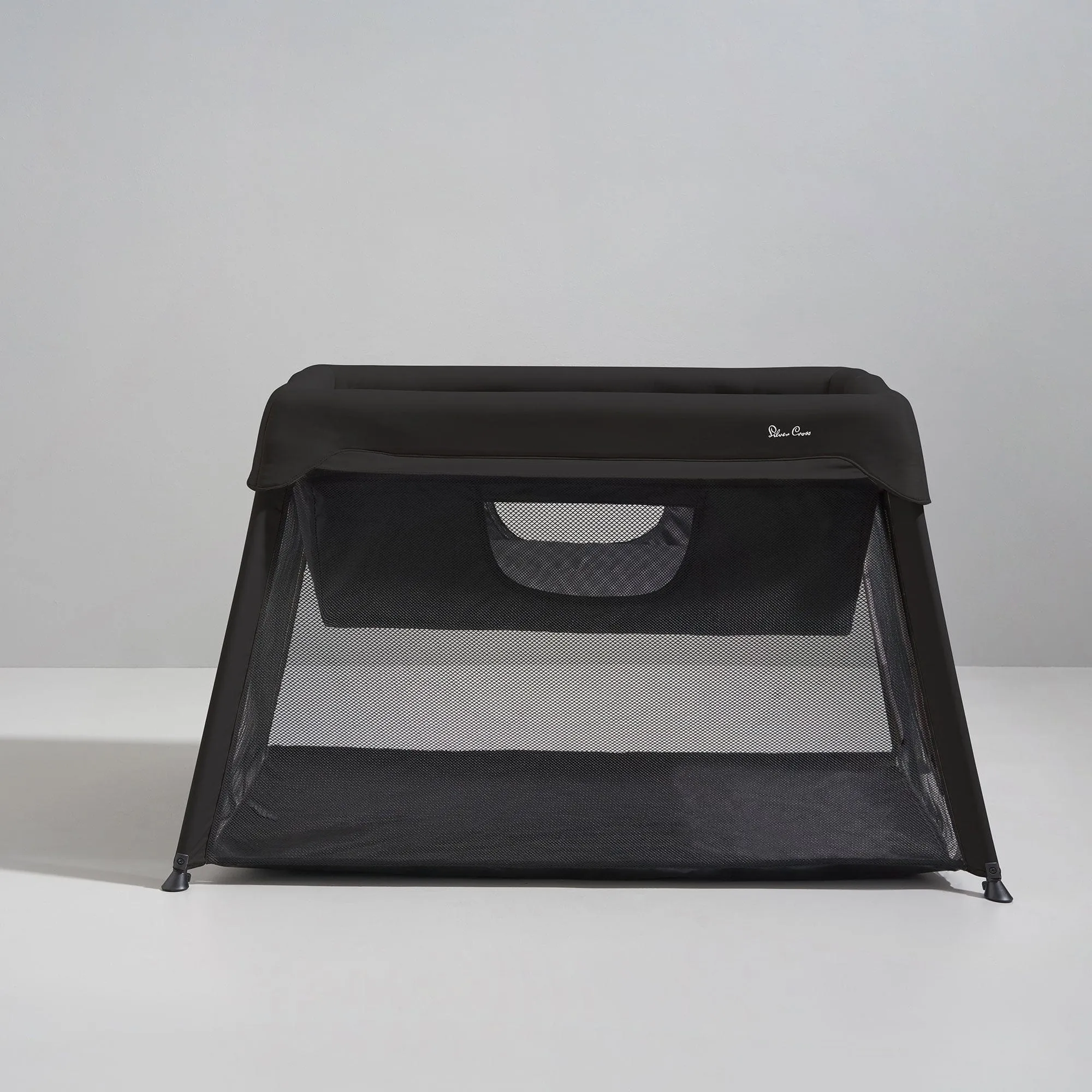 Silver Cross Slumber Travel Cot - Carbon