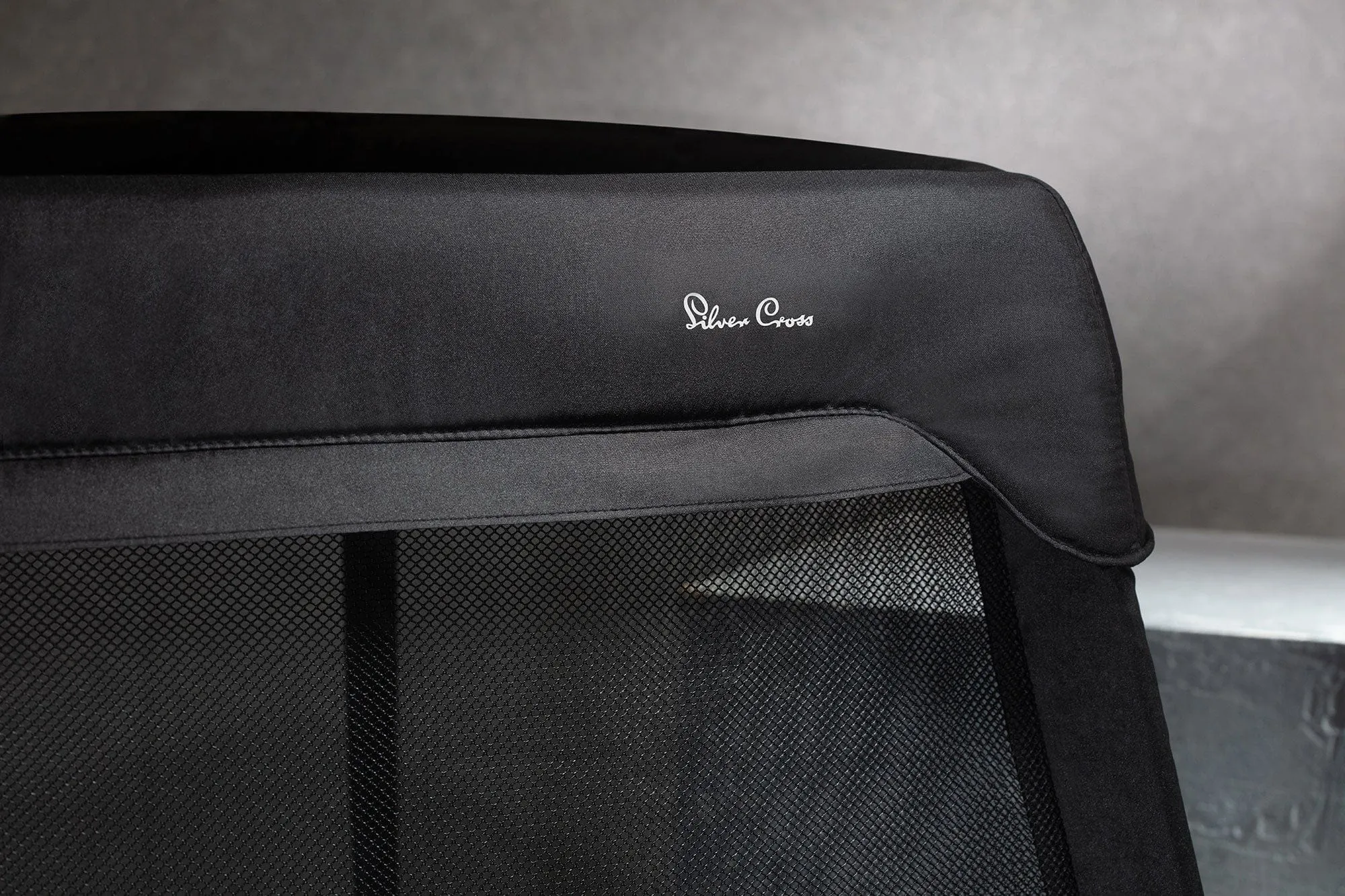 Silver Cross Slumber Travel Cot - Carbon