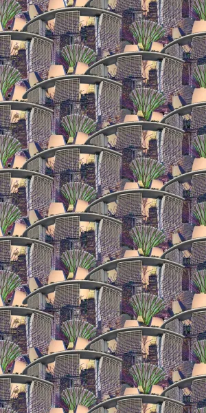 Singapore City Acrylic Wall Panels Home Decor 2440mmm x 1220mm