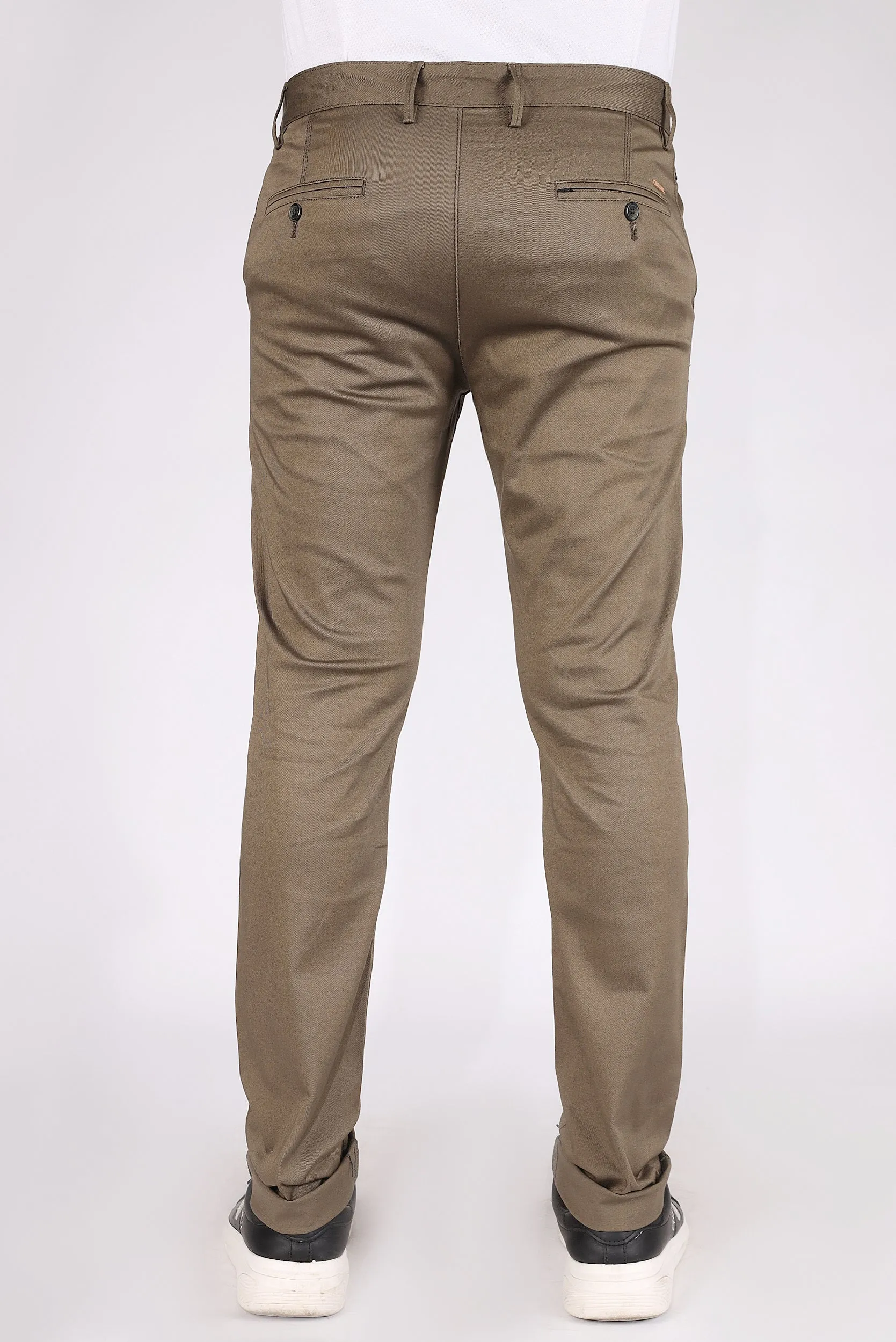 SLIM FIT COTTON PANTS
