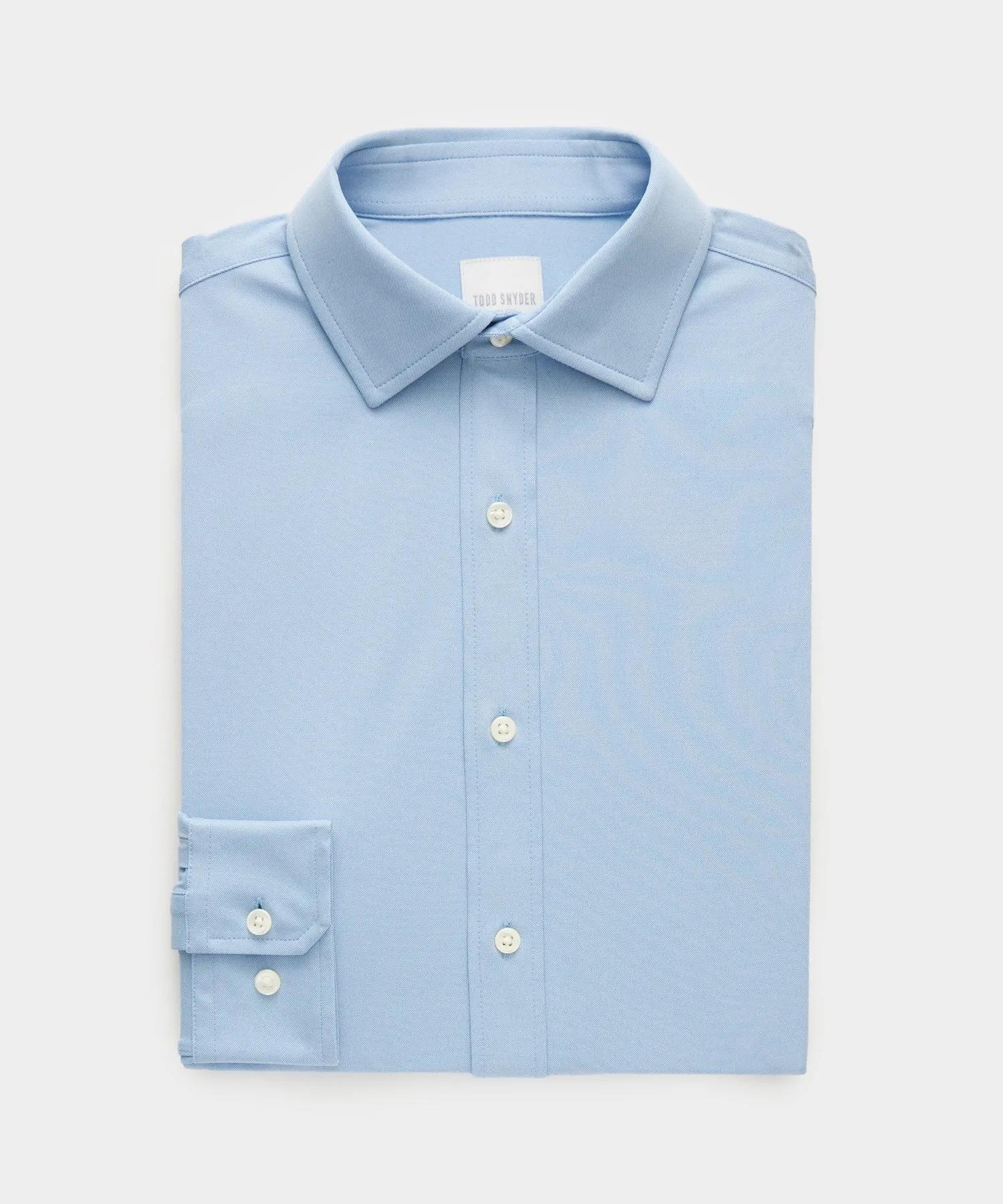 Slim Fit Stretch Knit Dress Shirt