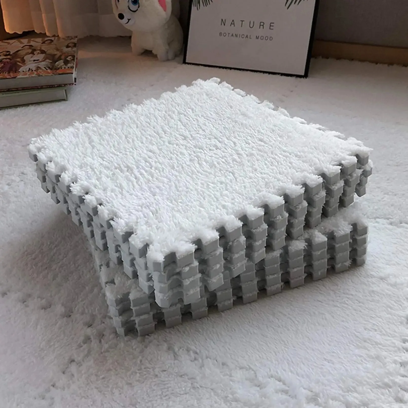 Soft Plush Baby Play Mat