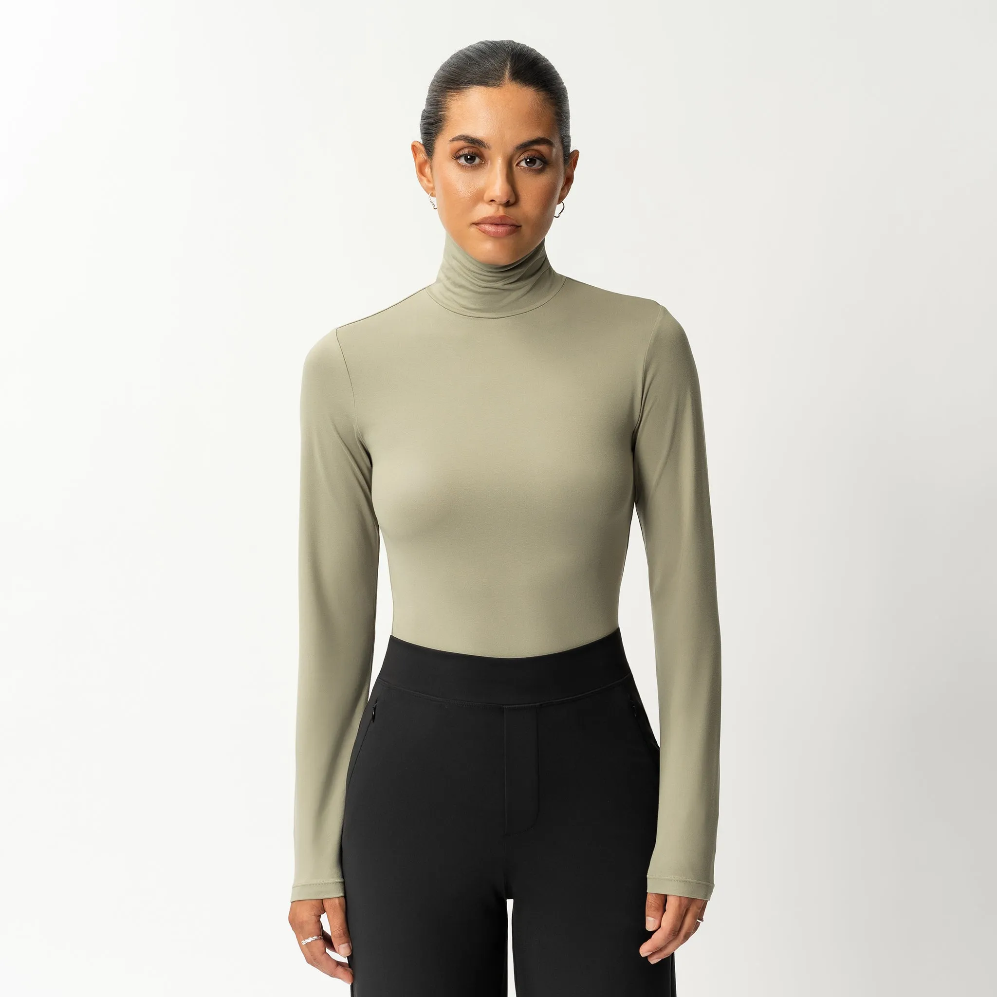 Soft Turtleneck Long-sleeve