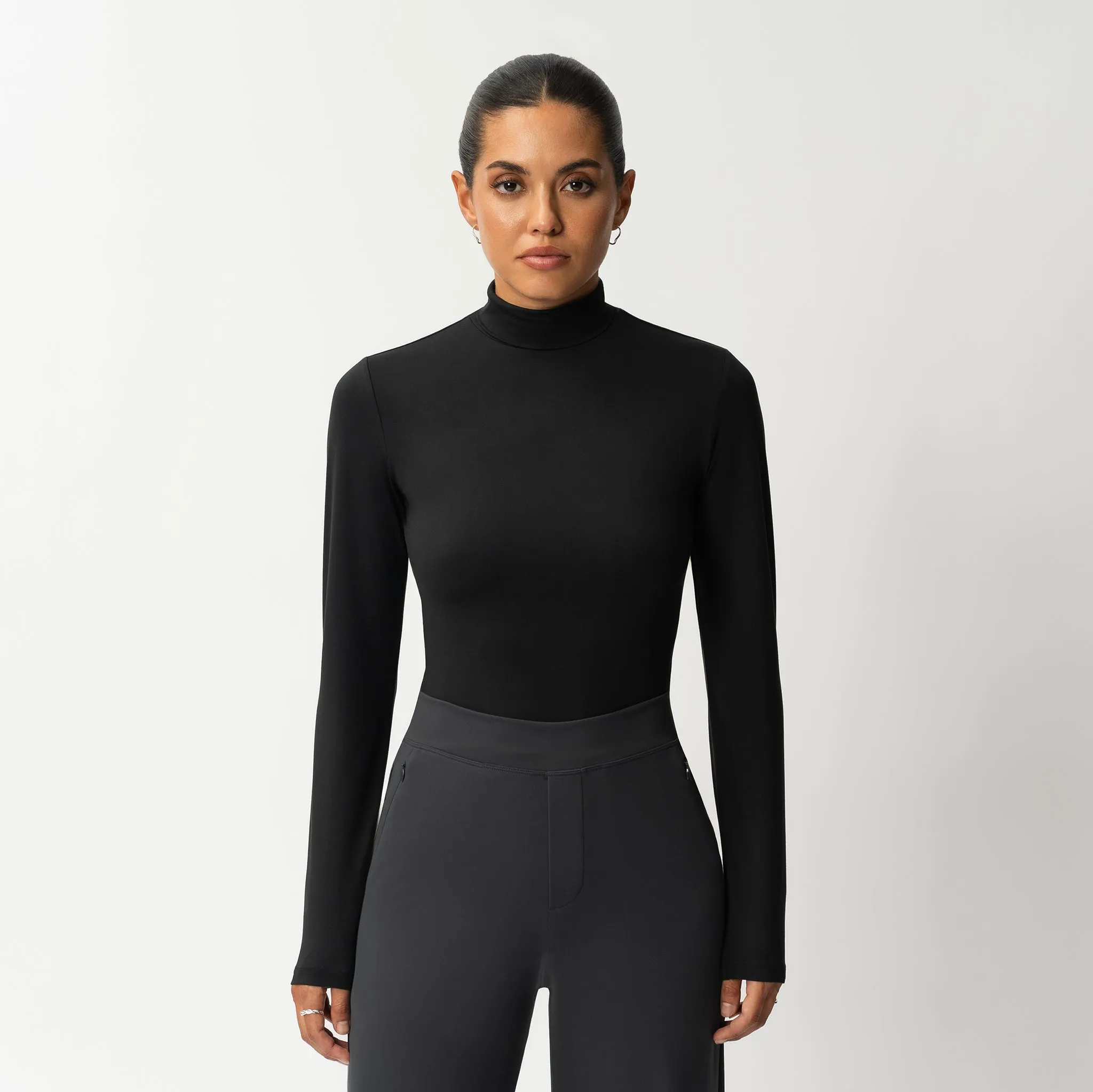 Soft Turtleneck Long-sleeve