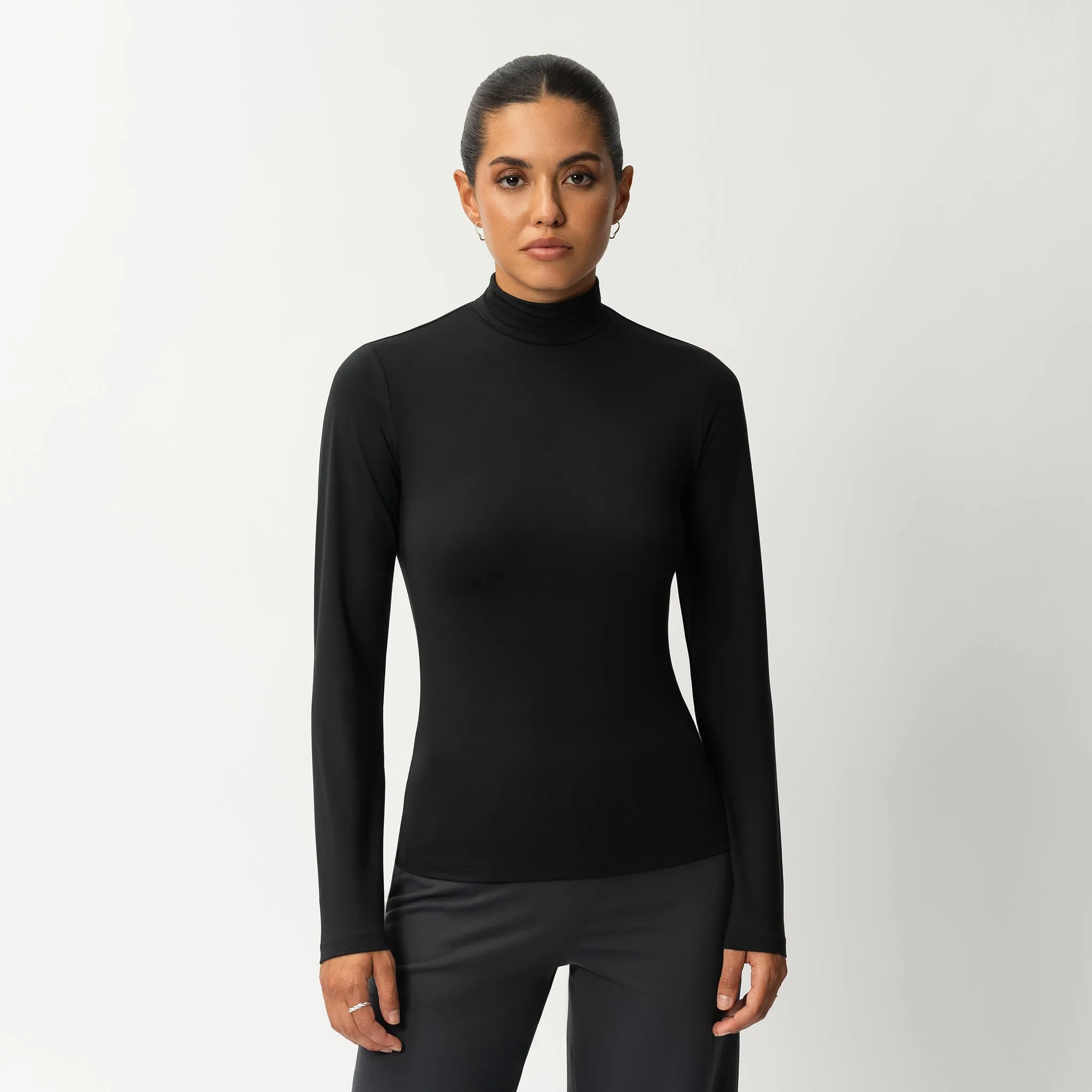 Soft Turtleneck Long-sleeve