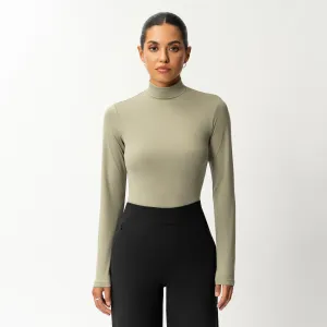 Soft Turtleneck Long-sleeve