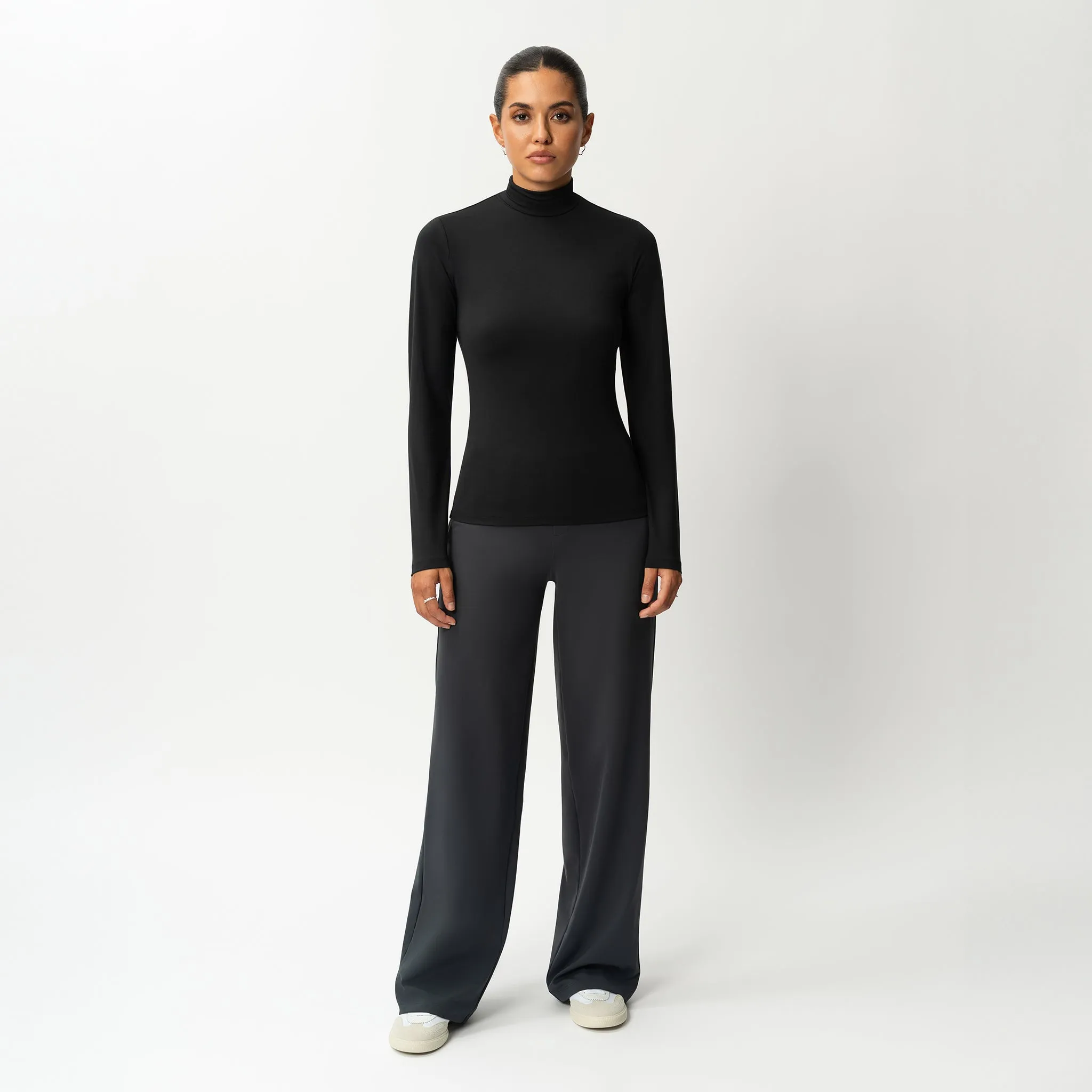 Soft Turtleneck Long-sleeve