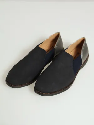 Soft Tymeria Multifabric Flat Shoe - Navy