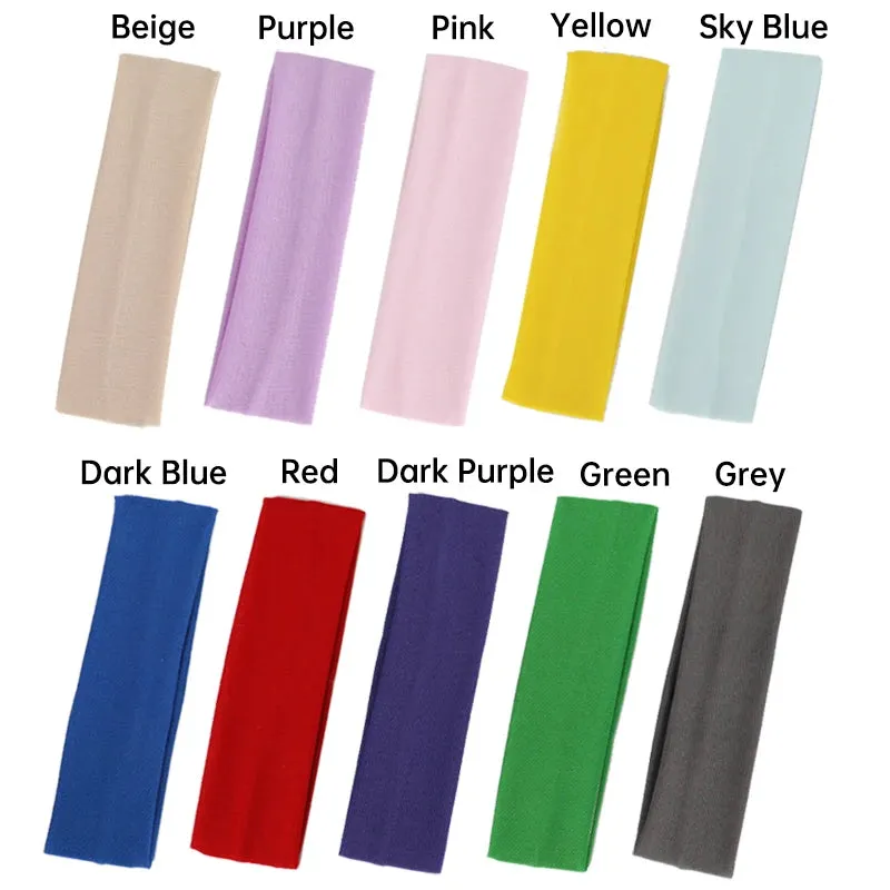 Soft Wash Face Headband for Women - Sports Cycling Makeup Hairbands, Absorbent Sweat Elastic Yoga Hair Bands