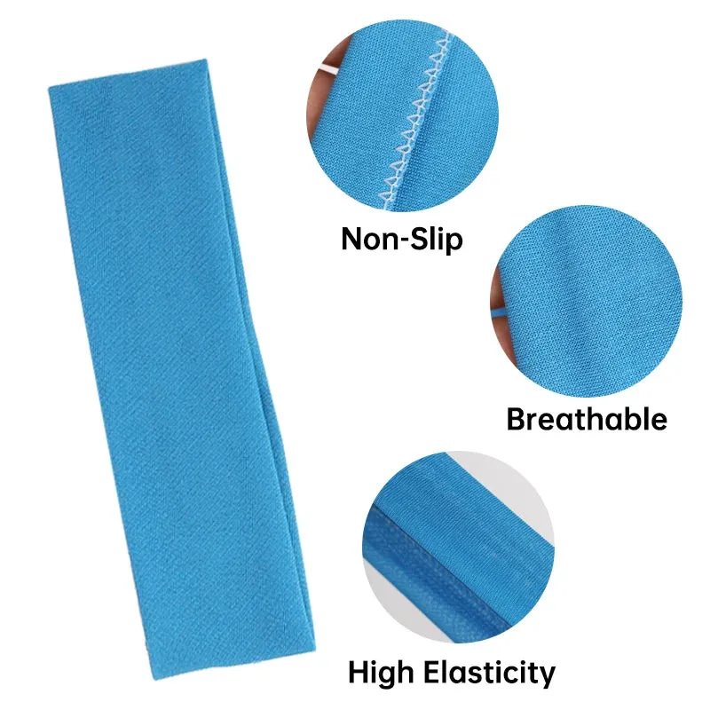 Soft Wash Face Headband for Women - Sports Cycling Makeup Hairbands, Absorbent Sweat Elastic Yoga Hair Bands