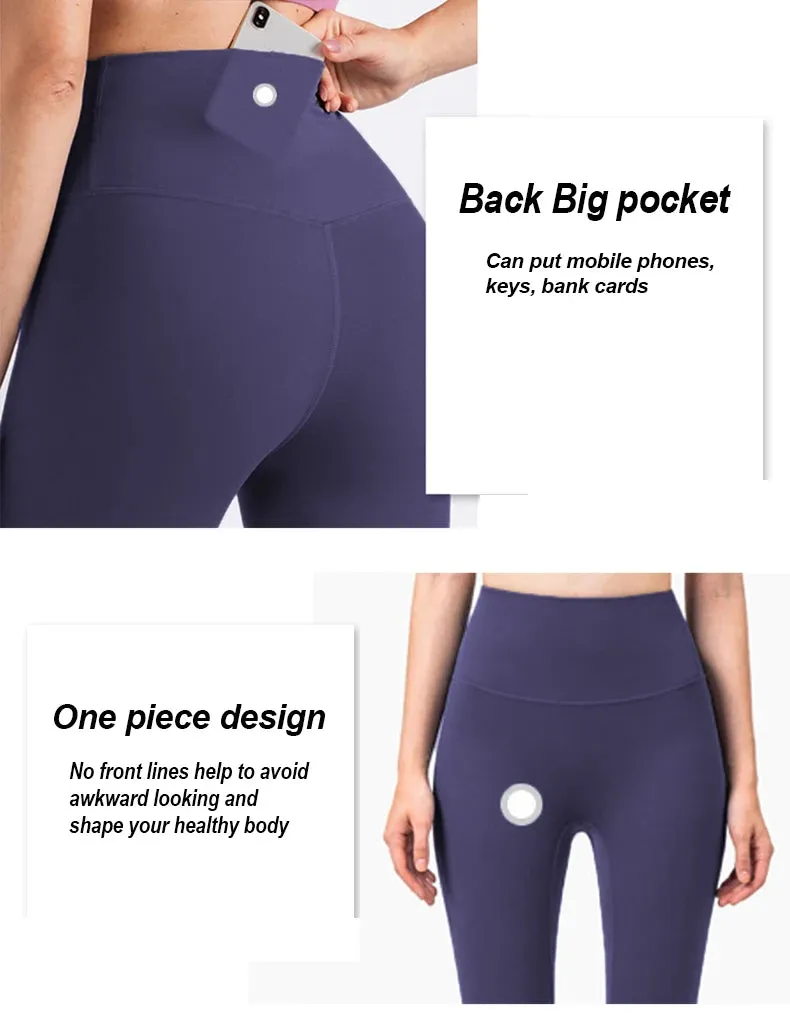 Soft Yoga Set Women - Sportswear Fitness Suits, No Front Seam Yoga Wear, Workout Clothes for Women, Gym Set Sports Clothing