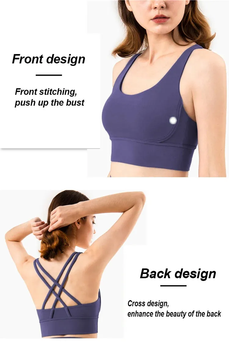 Soft Yoga Set Women - Sportswear Fitness Suits, No Front Seam Yoga Wear, Workout Clothes for Women, Gym Set Sports Clothing