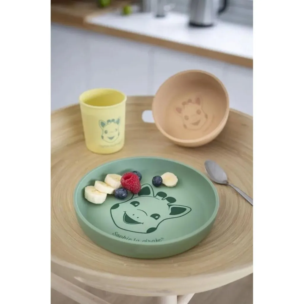 SOPHIE LA GIRAFE Silicone Meal Set - Natural