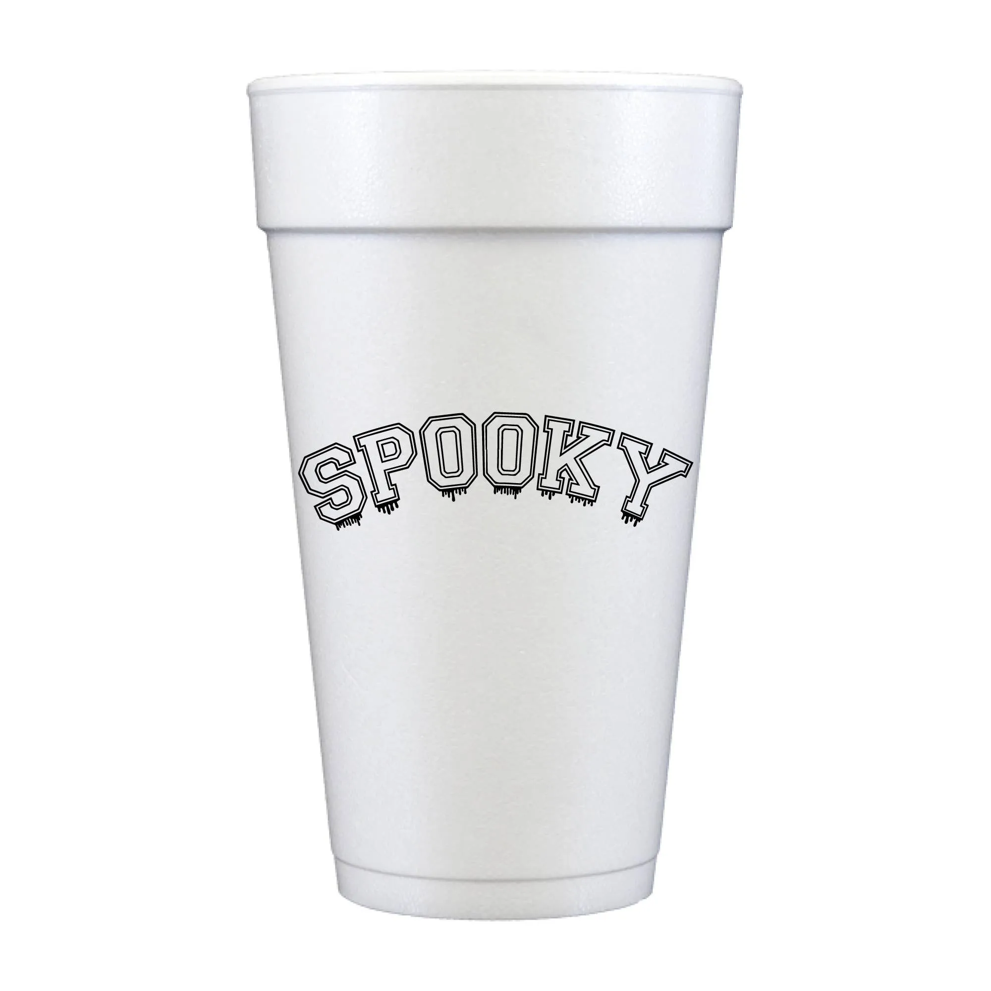Spooky Foam Cups - Halloween
