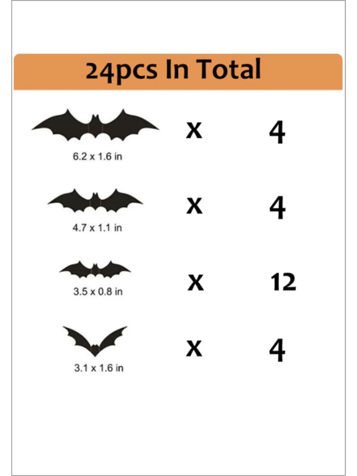 Spooky Spaces Halloween Bat Decorations