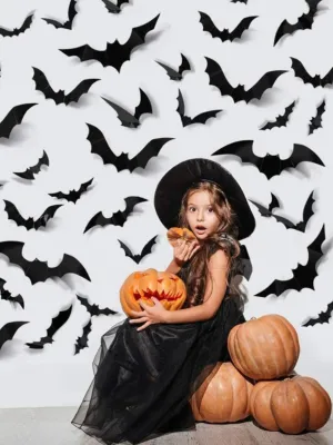 Spooky Spaces Halloween Bat Decorations