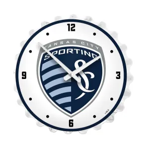 Sporting Kansas City: Bottle Cap Lighted Wall Clock