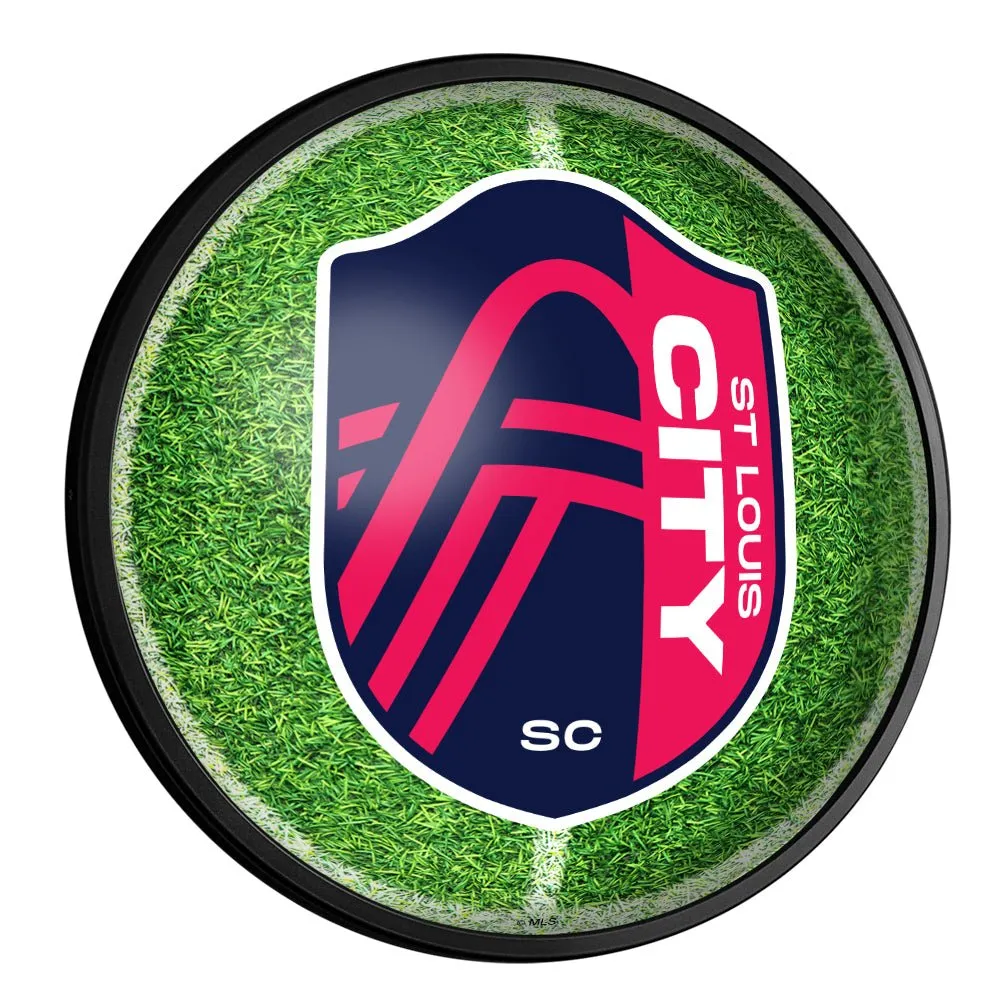 St. Louis CITY SC: Pitch - Round Slimline Lighted Wall Sign