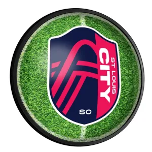 St. Louis CITY SC: Pitch - Round Slimline Lighted Wall Sign