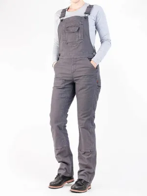 Stretch Canvas Work Dungarees for Women