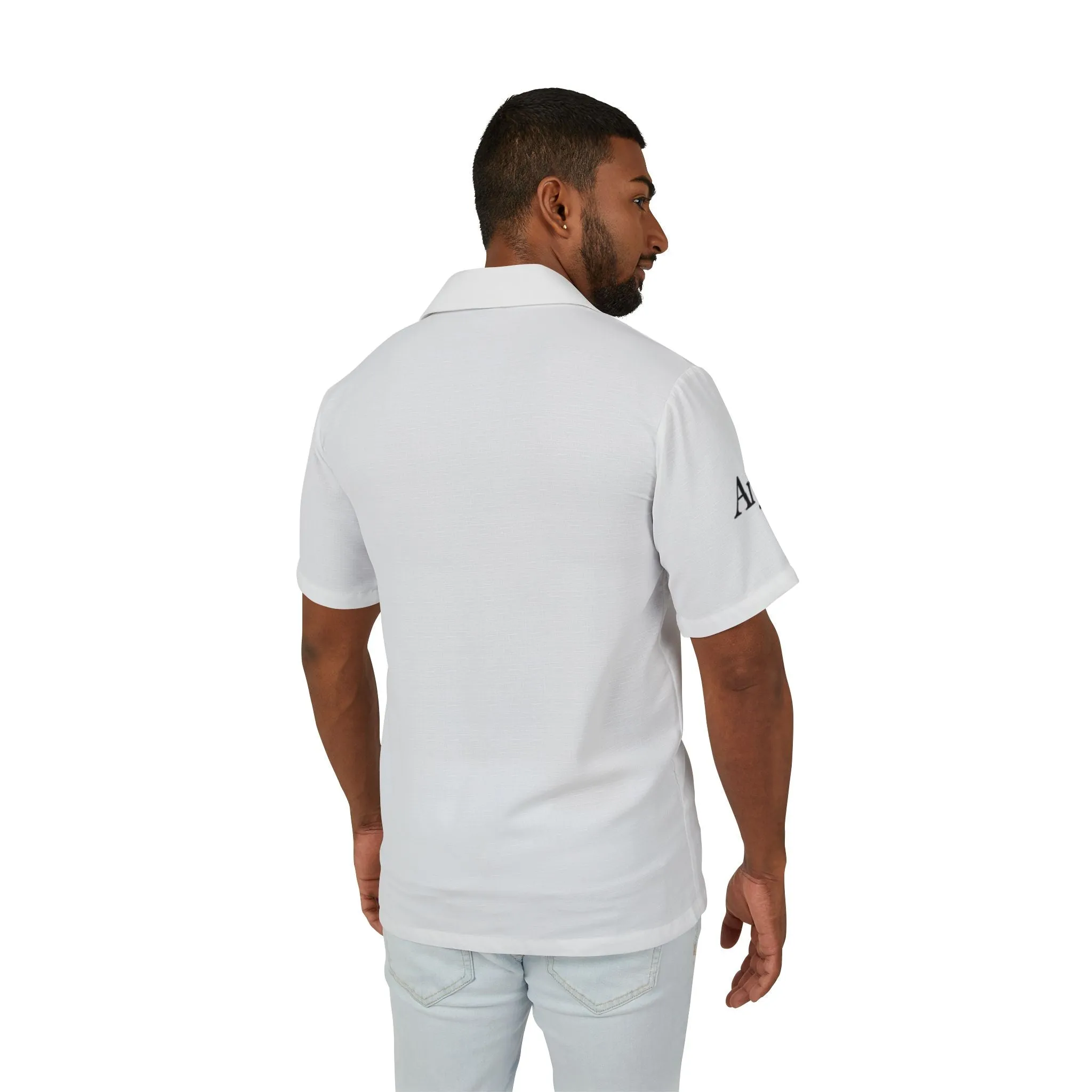 Stylish Men's Hawaiian Camp Shirt - Perfect for Summer and Vacations