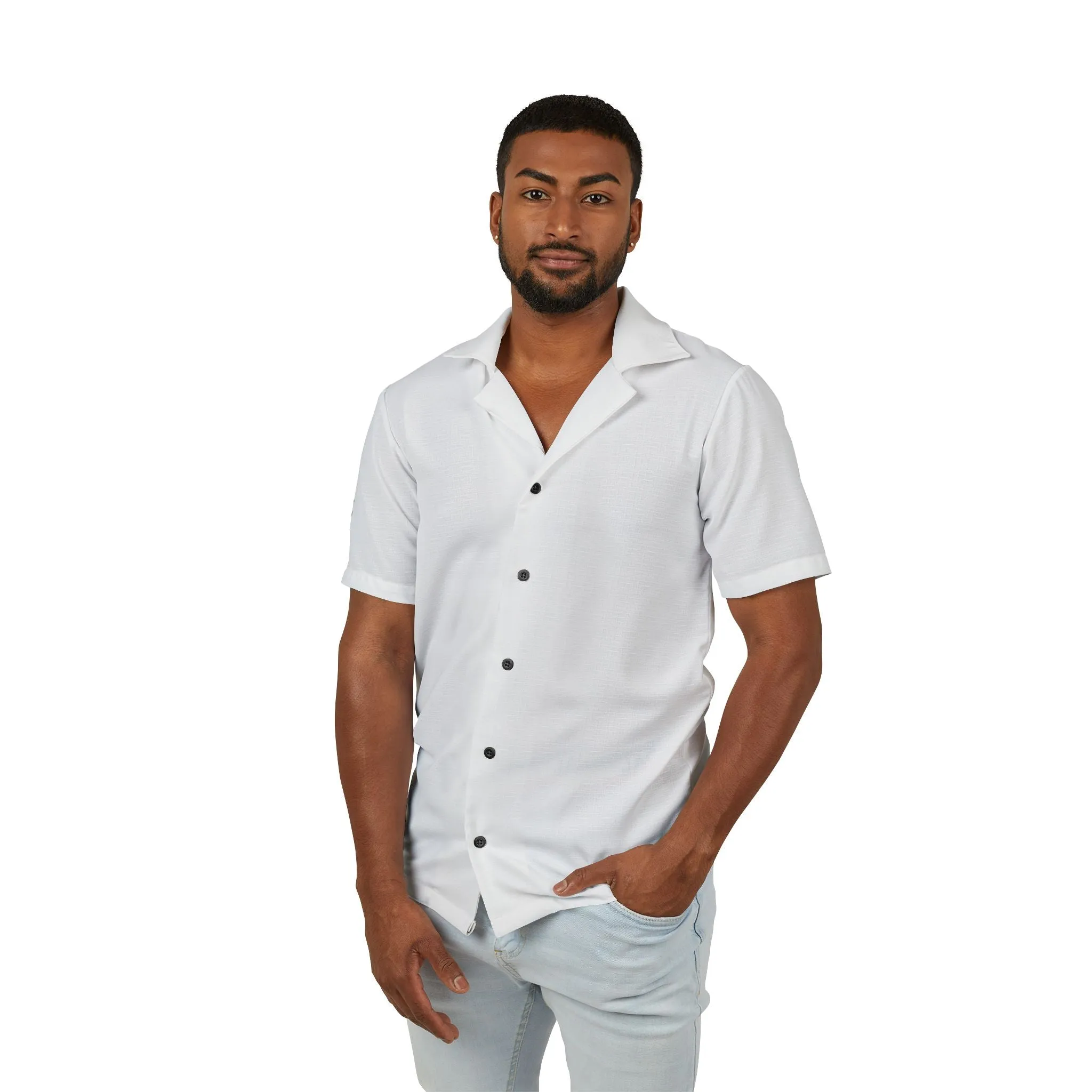Stylish Men's Hawaiian Camp Shirt - Perfect for Summer and Vacations