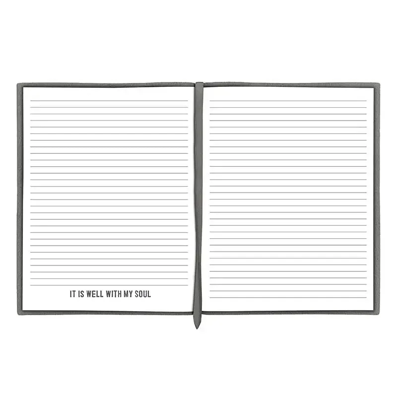 Suede Gratitude Journal - It Is Well