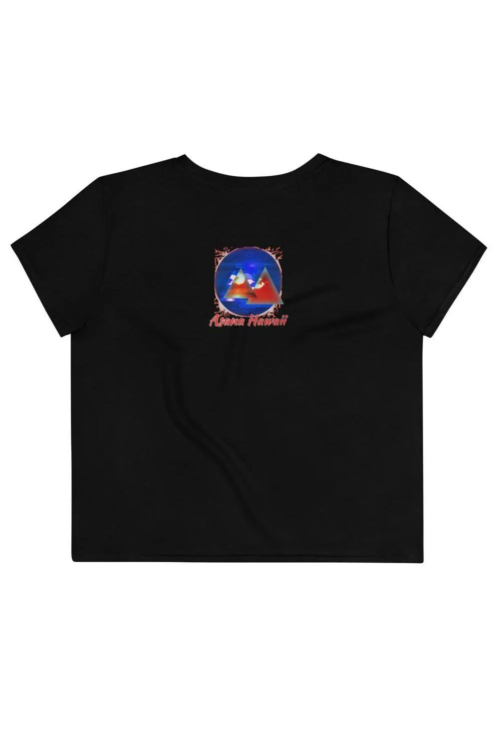Sunset Nova Women's Crop Tee