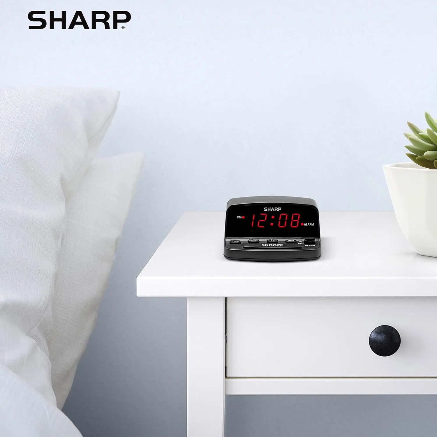 Super Extremely Extra Loud Alarm Clock for Very Heavy Sleeper Battery Backup NEW