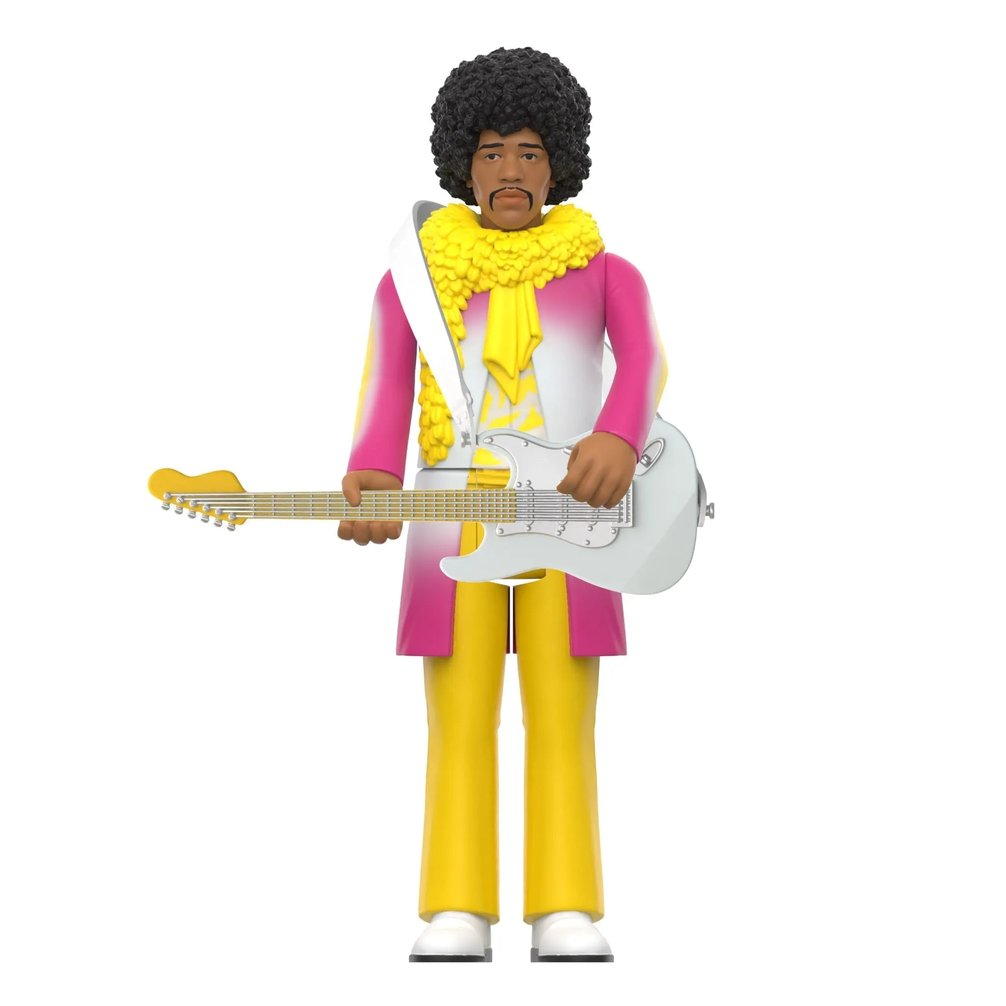 Super7 x Jimi Hendrix (Reverse Album Colors) ReAction Figure