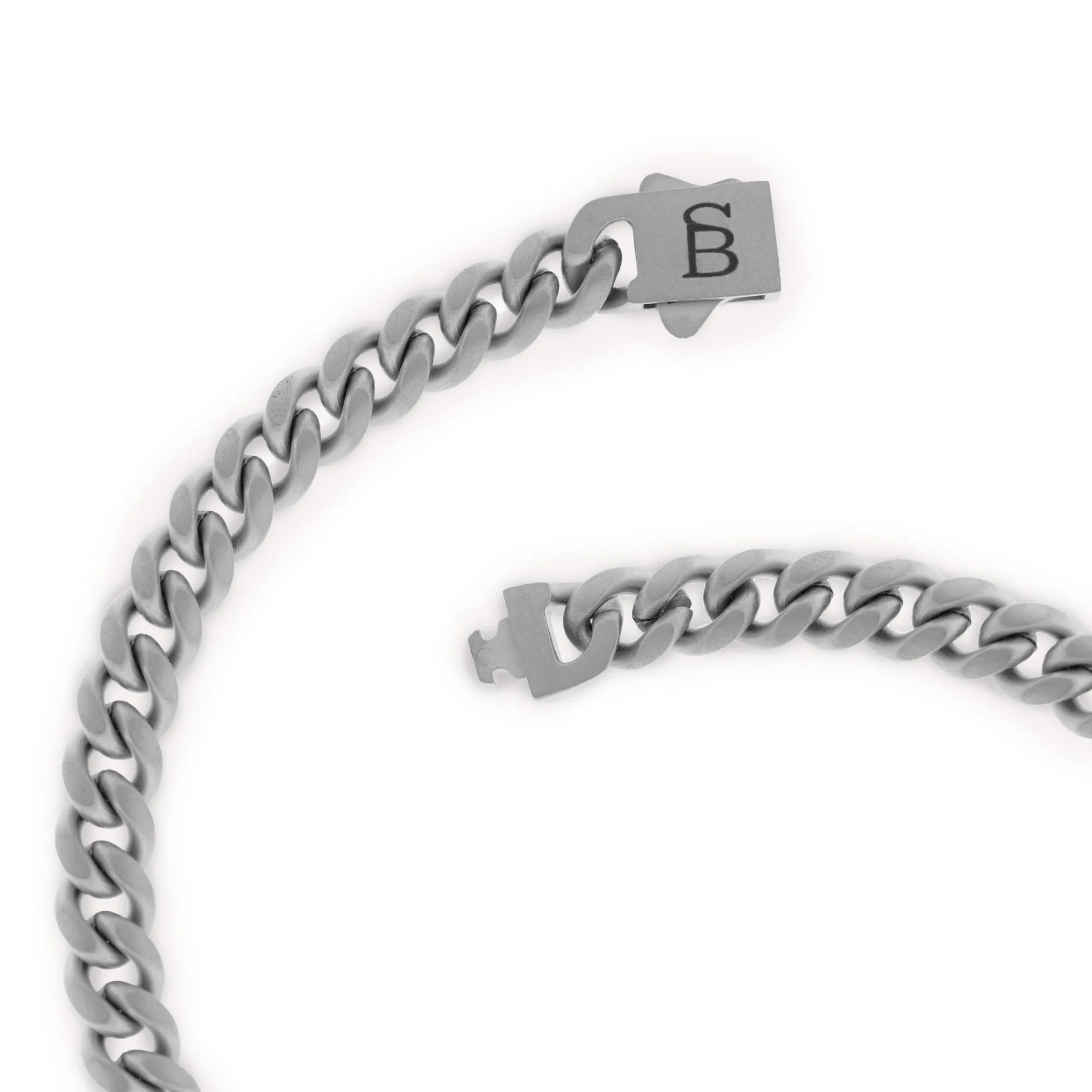 Svelte Stephen 5mm Chain Bracelet Silver