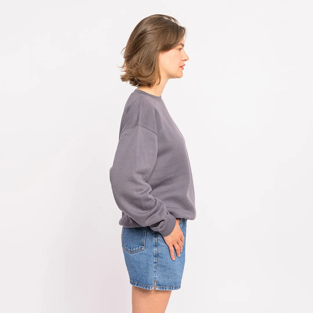 Sweater “Berlin Travel Club” - convoy grey