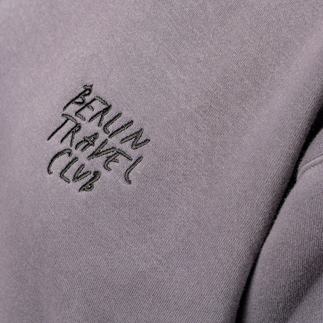 Sweater “Berlin Travel Club” - convoy grey