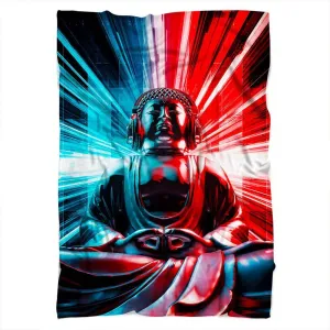 Techno Buddha Blanket