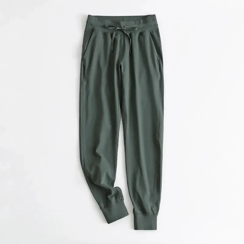 Tejas Stretch Fabric Drawstring Workout Joggers