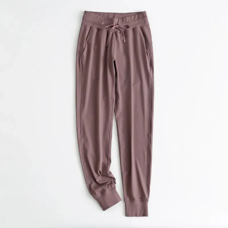 Tejas Stretch Fabric Drawstring Workout Joggers