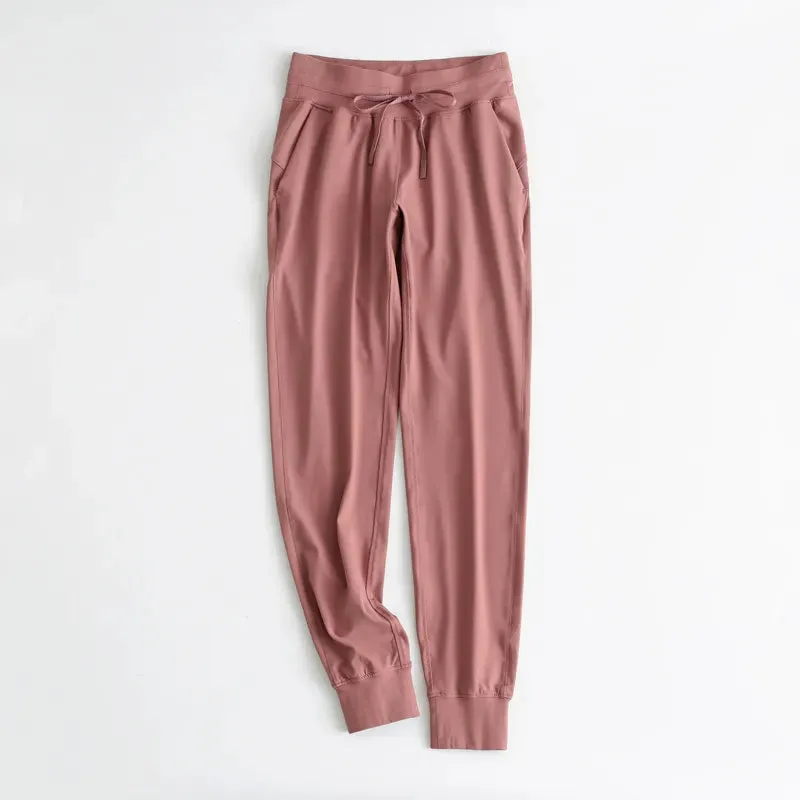 Tejas Stretch Fabric Drawstring Workout Joggers