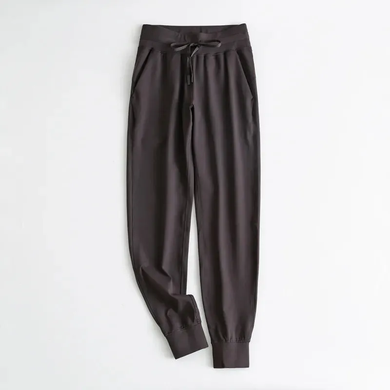 Tejas Stretch Fabric Drawstring Workout Joggers