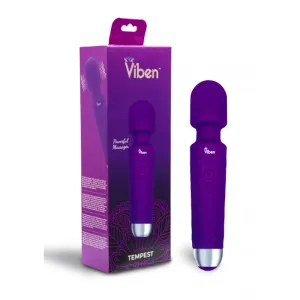 Tempest Intense Wand Massager - Violet *