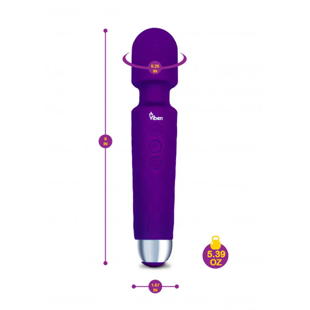 Tempest Intense Wand Massager - Violet *