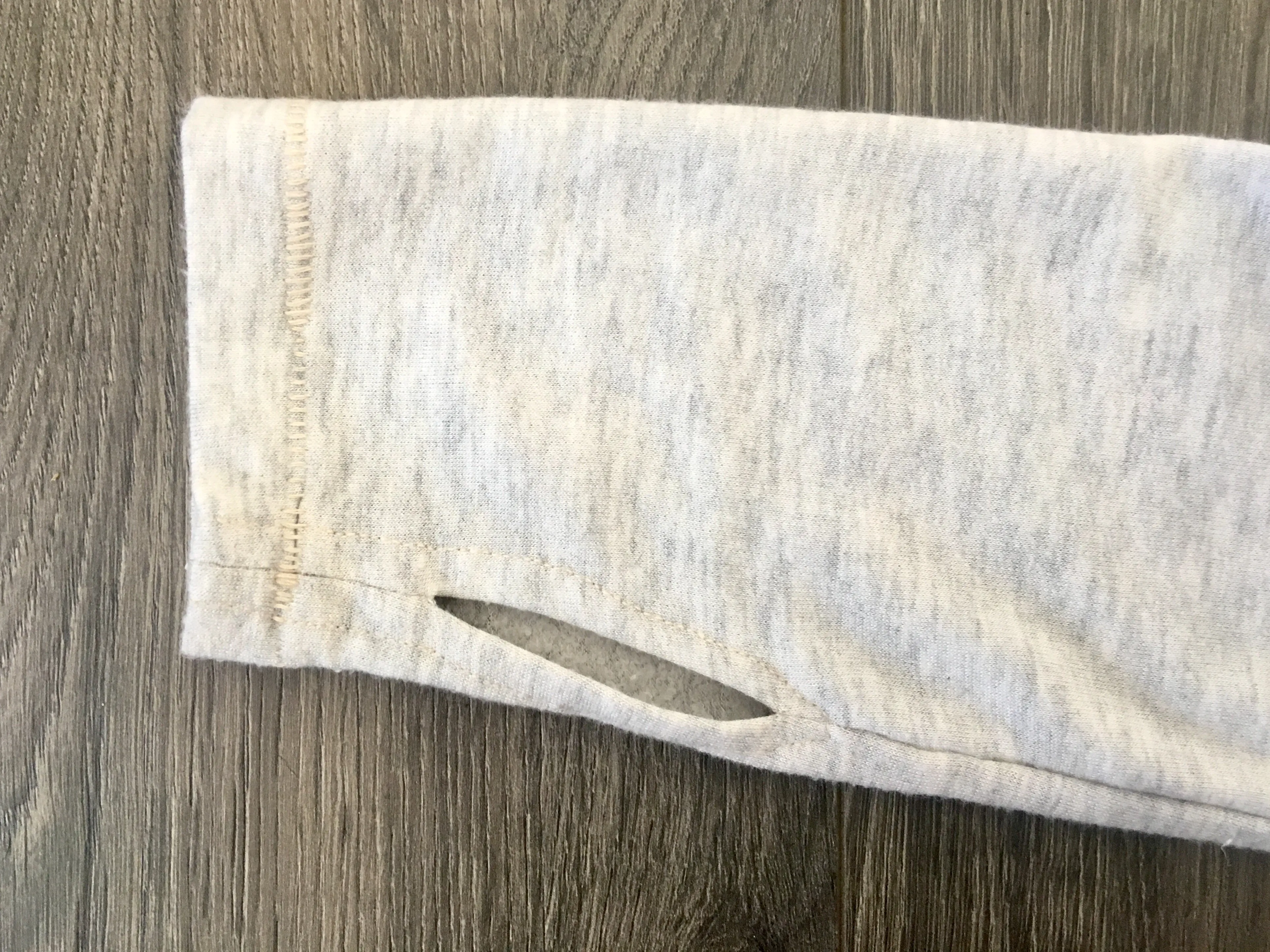 tencel cardigan with thumb holes in birch